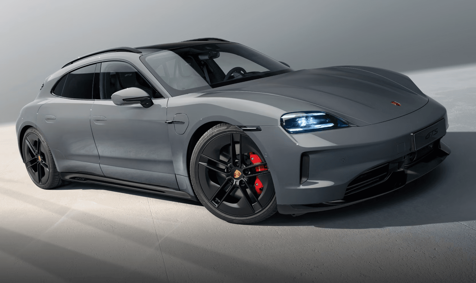 2026 Porsche Taycan GTS Sport Turismo posed